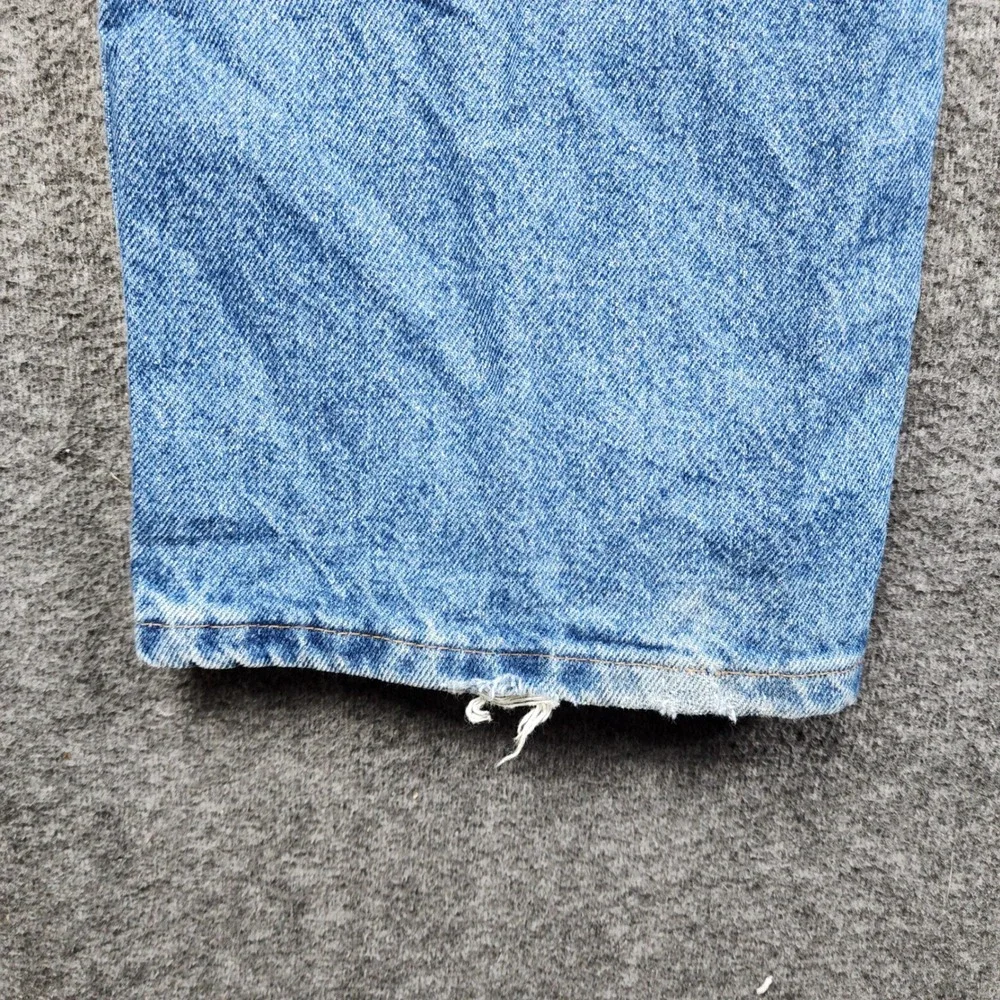 Big Smith Work Clothes Jeans Men 40x30 Blue Straight‎ Leg Denim W916263